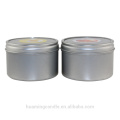 tin candle with lid/ jar candle